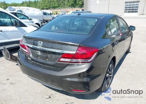 2013 Honda Civic Ex-L из США, поврежденный, VIN 19XFB2F99DE264868